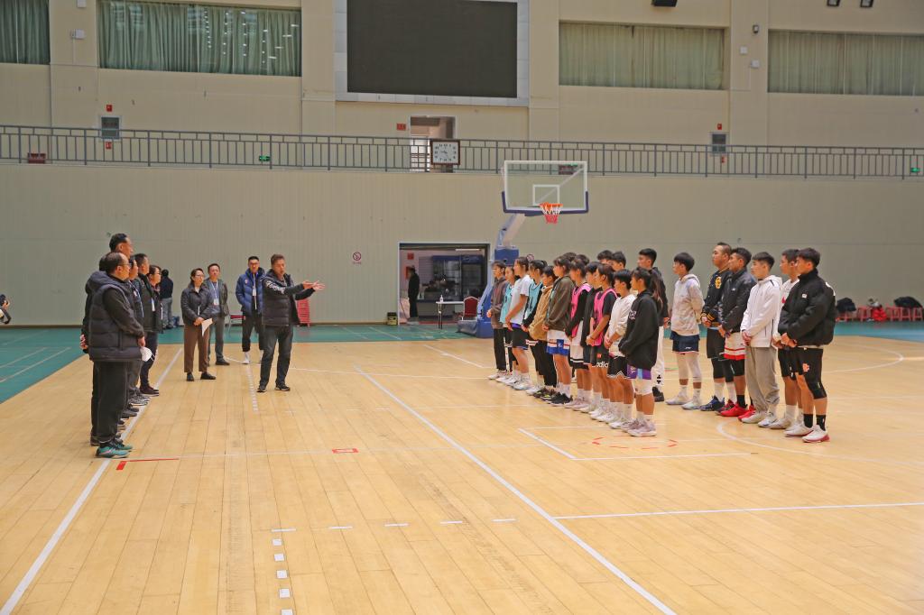 我校顺利完成2023年高水平运动队现场验证与招生测试